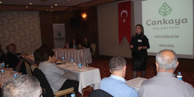 Çankaya’da “Etkili İletişim” Eğitimi