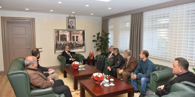 Esnaftan Vali Demirtaş’a Ziyaret