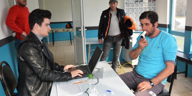 İzmit’te Temizlik Personeline Sağlık Taraması