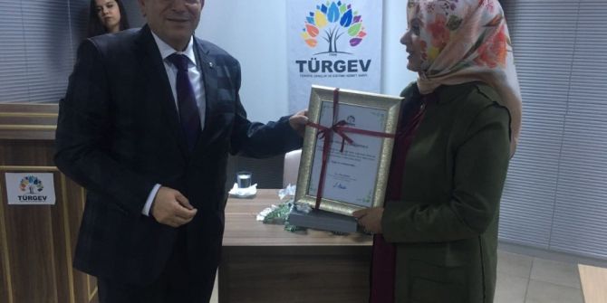 Ak Parti İl Başkanı Hüseyin Cahit Özden Türgev’de