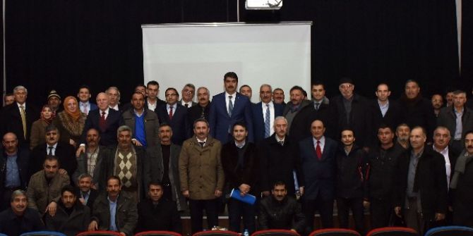 Başkan Sekmen İlçelerde İstişare Toplantıları Yapıyor