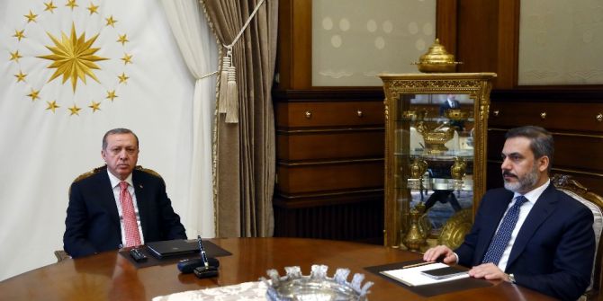 Cumhurbaşkanı Erdoğan, Mit Müsteşarı Fidan’ı Kabul Etti