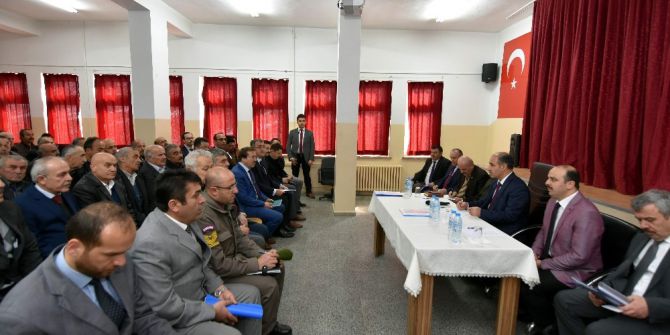 Vali Aktaş, Ovacık’ta Halk Günü Toplantısı Yaptı