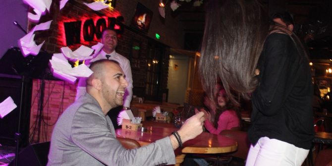 Denizli’de Sürpriz Evlilik Teklifi