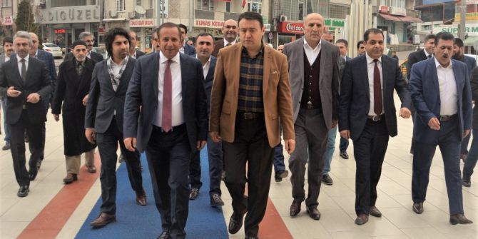 Başkan Toltar, Ağrı Valisi Işın’ı Ağırladı