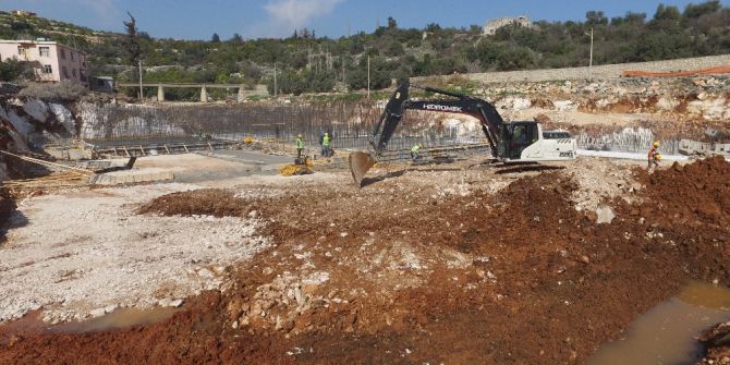 Limonlu-kumkuyu Atıksu Arıtma Tesisi İnşaat Çalışmaları Devam Ediyor