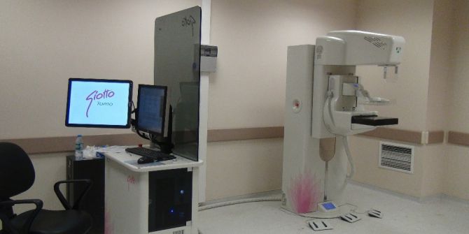 Nusaybin Devlet Hastanesine Mamografi Cihazını Alındı