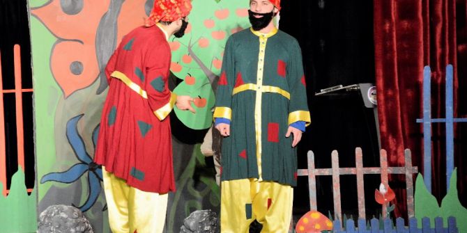 Körfezli Çocuklar Tiyatro Keyfi Yaşadı