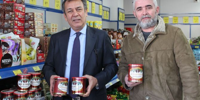 Milas’ta Yerel Markalı Ürünler Raflarda Yerini Aldı