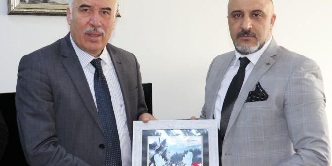 Sarıkamış Şehitleri Derneğinden Büyükşehire Ziyaret