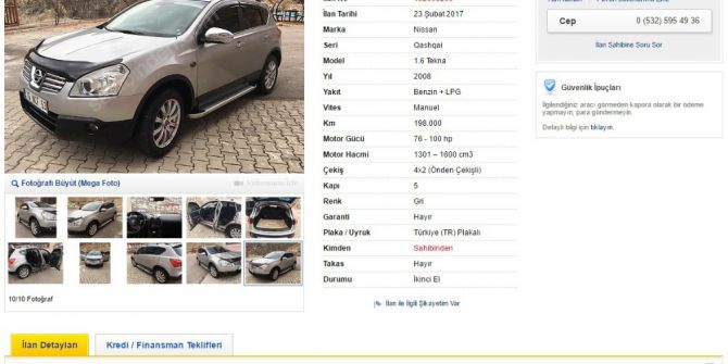 Araç Satış İlanını Şiirle Yapınca Sosyal Medyada Büyük İlgi Gördü