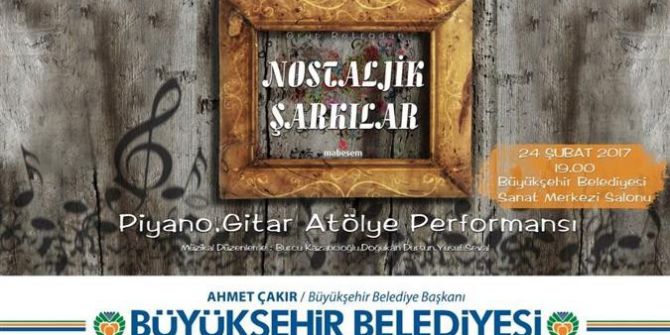 "Nostaljik Şarkılar" Konseri Düzenlenecek