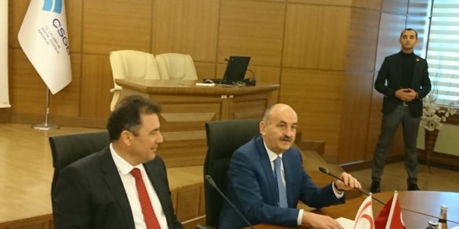 Bakan Müezzinoğlu, Kktc’li Mevkidaşıyla Görüştü