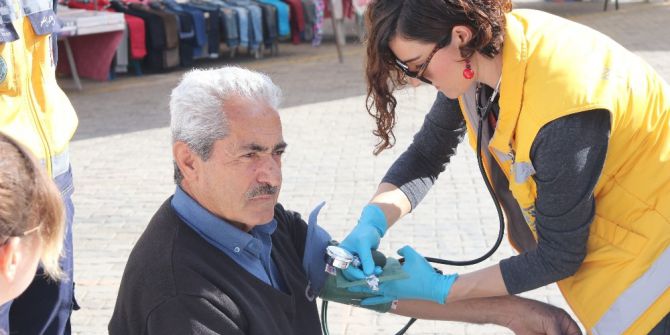 Yalıkavak Pazarında Şeker Ve Tansiyon Ölçümü Yapıldı