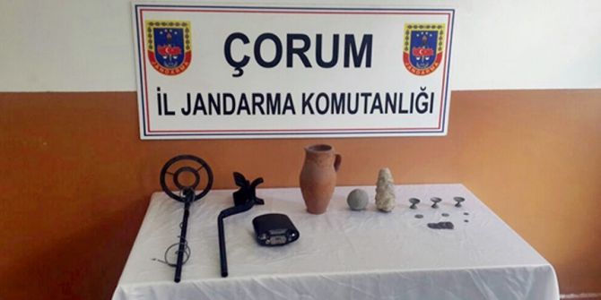 Jandarma’dan Tarihi Eser Operasyonu