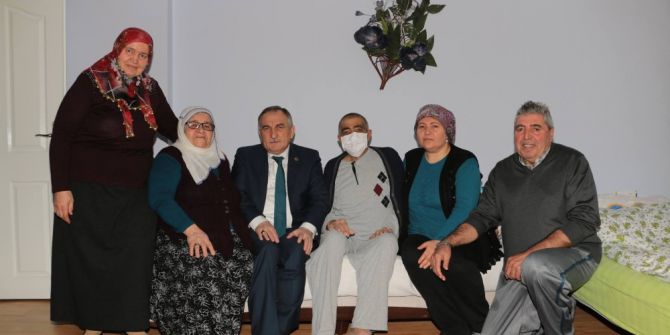 Bolu Belediye Başkanı Yılmaz 7 Aileye Ziyaret Etti