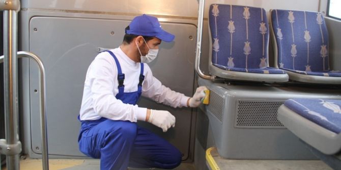 Ulaşımpark’ın Araçlarının Hijyeni, Temizlik Timlerine Emanet