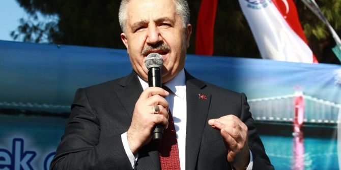 Ulaştırma, Denizcilik Ve Haberleşme Bakanı Ahmet Arslan: