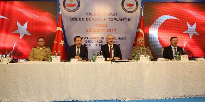 İçişleri Bakanı Süleyman Soylu Ordu’da
