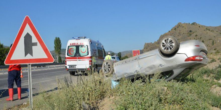 Osmancık’ta Trafik Kazası : 3 Yaralı