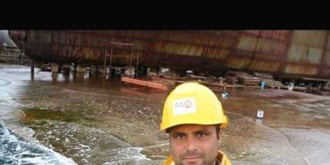 Tersanede Feci Ölüm