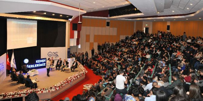 Adü’de “Kendi Değerlerimiz” Adlı Söyleşi Yapıldı