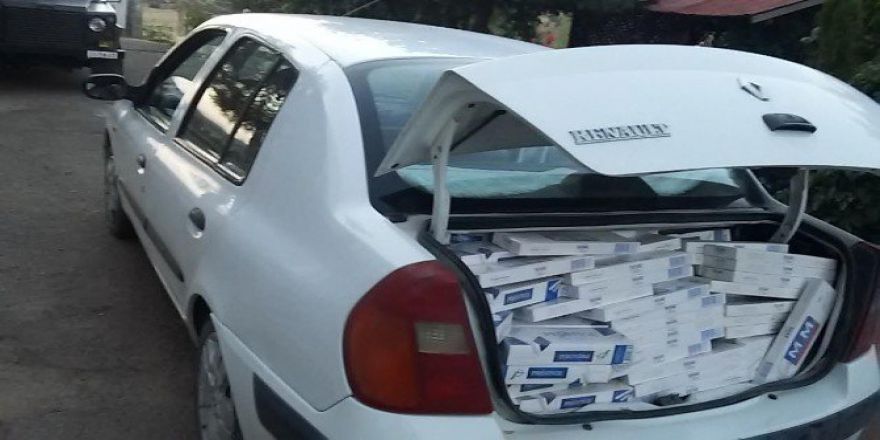 Bingöl’de Kaçak Sigara Yakalandı
