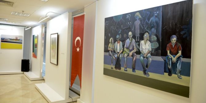 Üniversite Mezunlarından Resim Sergisi