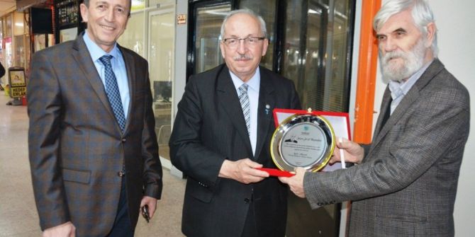 Başkan Albayrak’tan Gazeteciye 50. Yıl Sürprizi