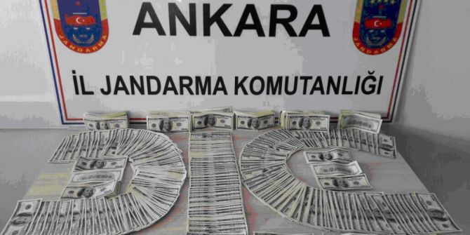 Ankara’da Sahte 137 Bin Dolar Ele Geçirildi