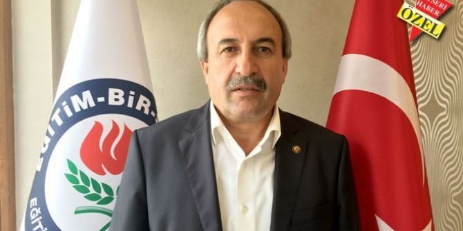 Eğitim Bir Sen Kayseri 1 No’lu Şube Başkanı Aydın Kalkan: