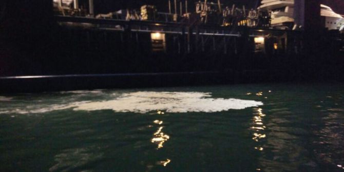 Fethiye’de Denizi Kirleten Gemiye 60 Bin Lira Ceza