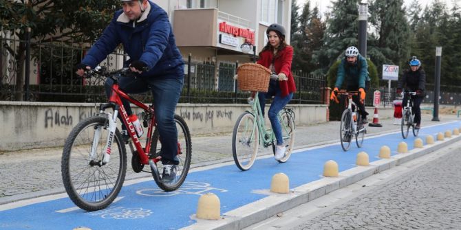 Nilüfer Belediyesi Bisikletlerini Bekliyor
