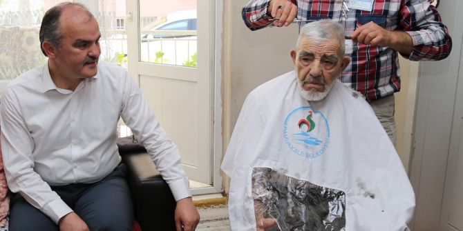 Pamukkale Belediyesi’nin Kişisel Bakım Hizmeti Sürüyor