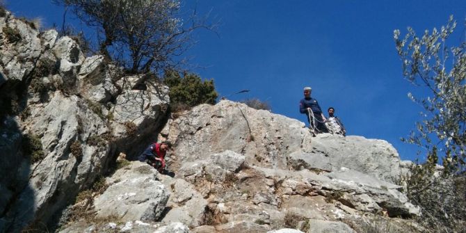 Kayalıklarda Keçi Kurtarma Operasyonu