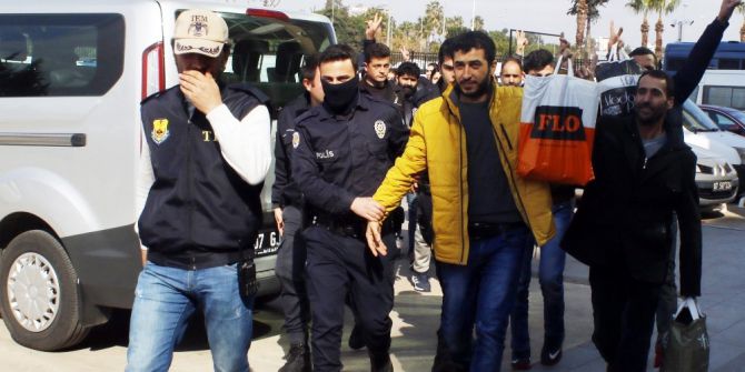 Antalya’da Pkk/kck Şüphelisi 12 Kişi Adliyeye Sevk Edildi