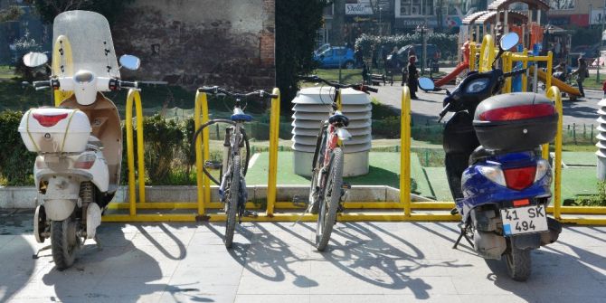 İzmit’te Bisiklet Park Yerlerinin Sayısı Artıyor