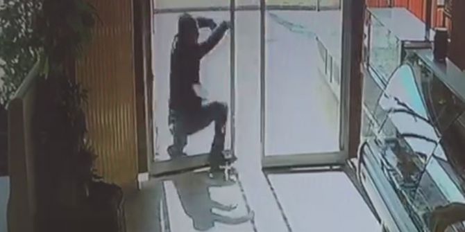 ’Görünmez Kaza’ Kamerada