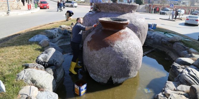 Edirne’de Süs Havuzlarına Bahar Temizliği