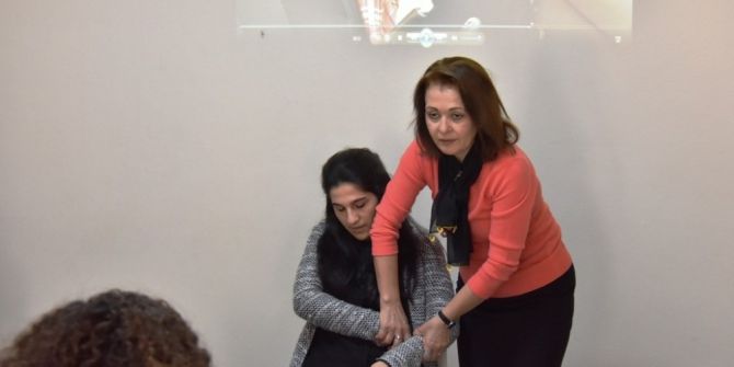 İlkyardım Eğitimi Kursiyerleri Belgelerini Başkan Eşkinat’tan Aldı