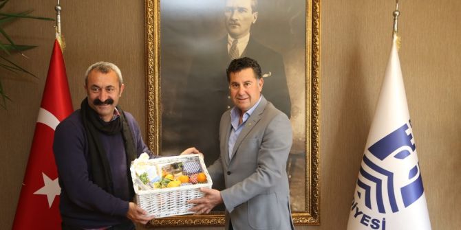 Ovacık Belediye Başkanı Maçoğlu’ndan Başkan Kocadon’a Ziyaret