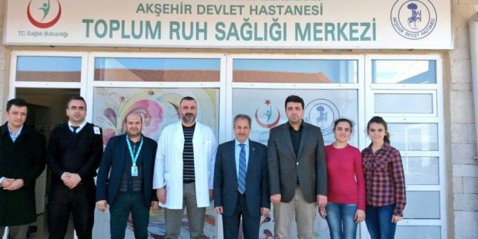 Başkan Akkaya’dan Toplum Ruh Sağlığı Merkezi’ne Ziyaret