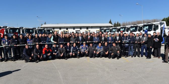 Büyükşehir Filosuna 25 Araçlık Takviye