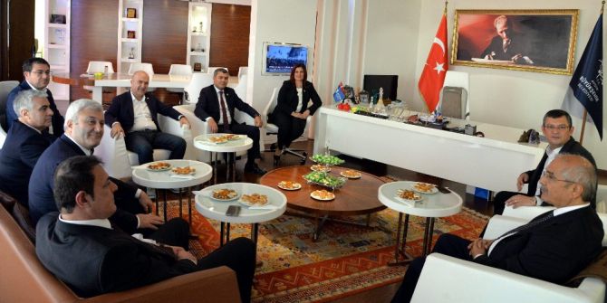 Chp Milletvekillerinden Başkan Çerçioğluna Ziyaret