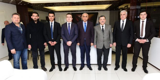 Azerbaycan Milletvekili Mirzezade, Battalgazi Belediyesini Ziyaret Etti