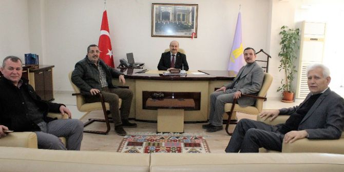 Başkan Ercan’dan Esob Başkanı Konak’a Ziyaret