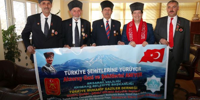 Gazilerden Başkan Yazgı’ya Teşekkür