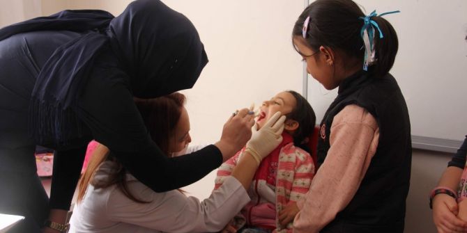 Engelli Öğrencilere Ağız Ve Diş Sağlığı Taraması Yapıldı