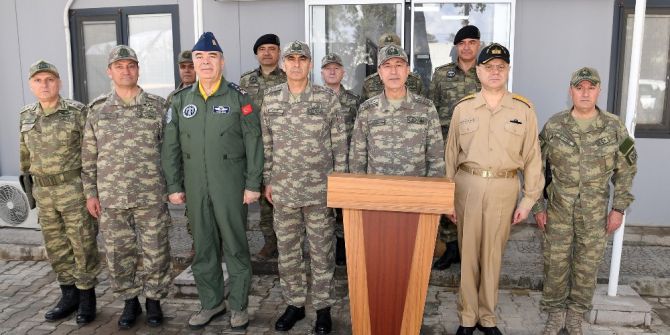 Genelkurmay Başkanı Orgeneral Akar, Gaziantep Ve Kilis Bölgesini Ziyaret Etti