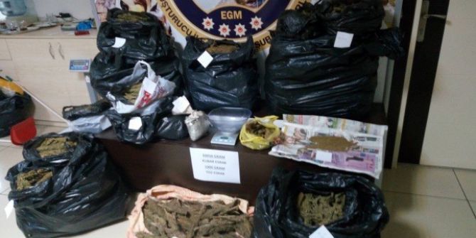 Antalya’da Uyuşturucu Operasyonları